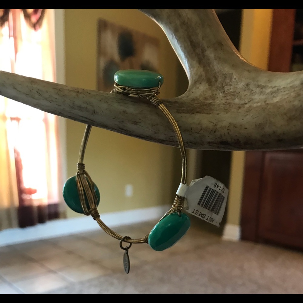 Bourbon and Bow ties Bangle Bracelet